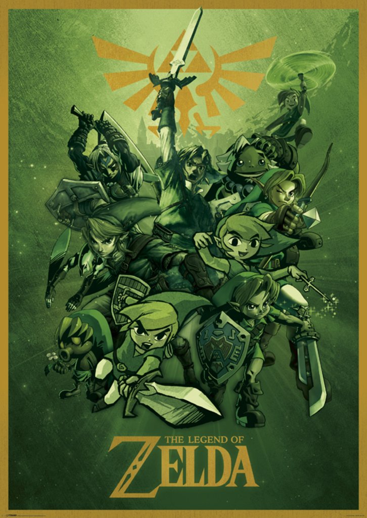 Amazon.co.jp: Zeldaリンクゼルダの伝説任天堂ビデオゲームシリーズ